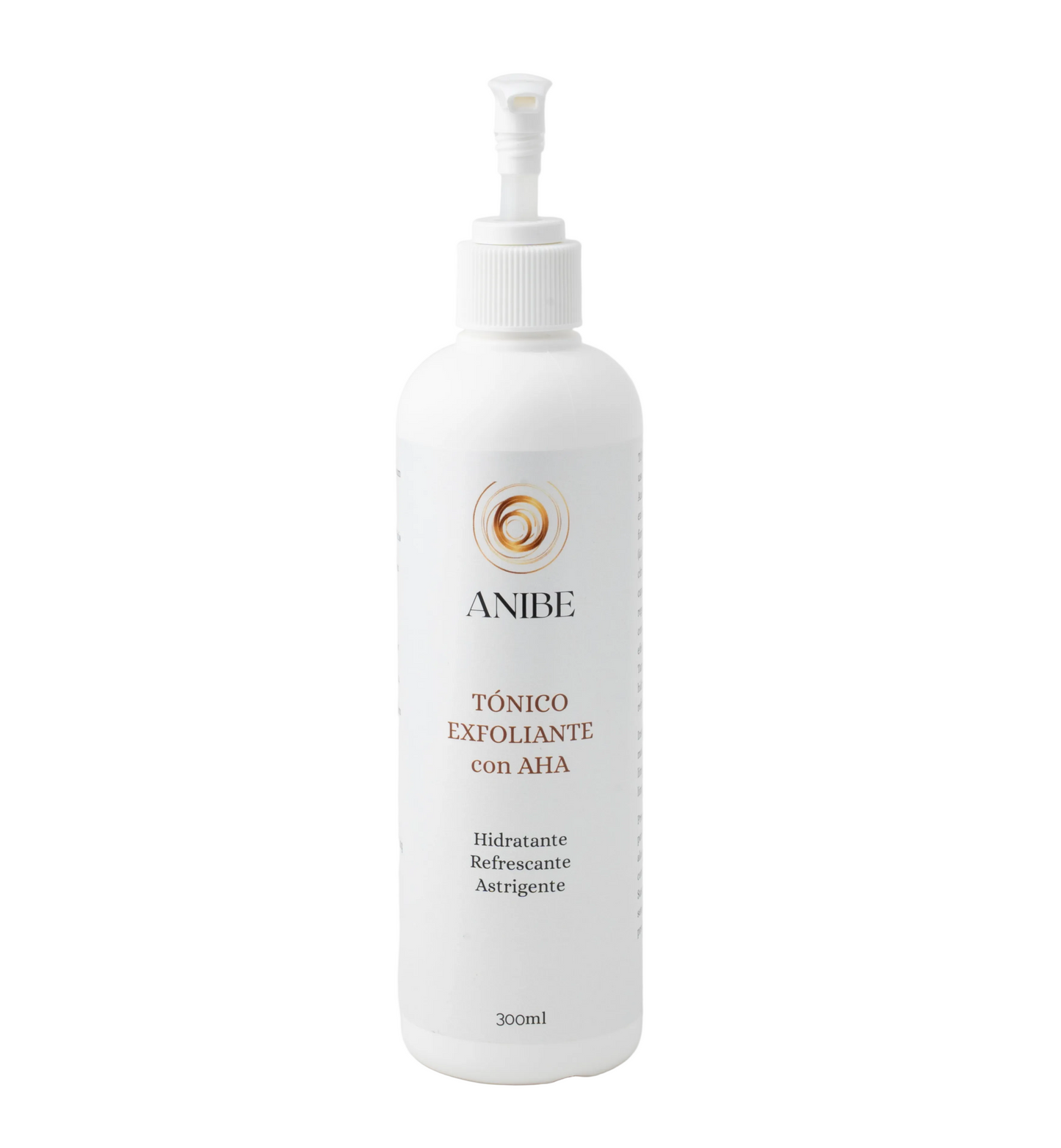 TÓNICO
EXFOLIANTE
con AHA
Hidratante
Refrescante
Astrigente