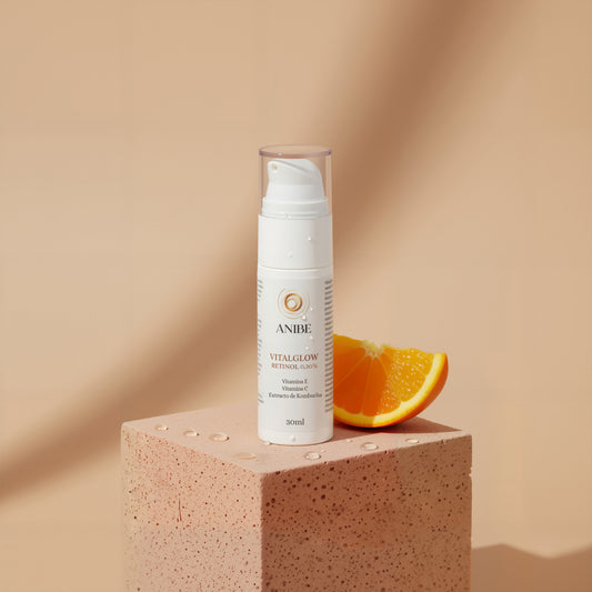 VITALGLOWRETINOL 0,30%Vitamina EVitamina con Extracto de Kombucha, piel luminosa.