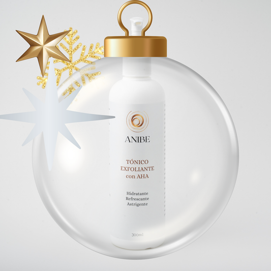 TÓNICO
EXFOLIANTE
con AHA
Hidratante
Refrescante 
Astrigente