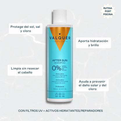 Champú After Sun Detox Capilar – Protección y Reparación Después del Sol - 300 ml
