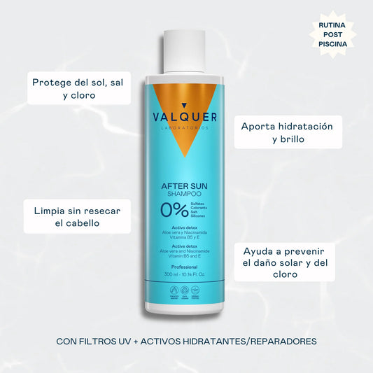 Champú After Sun Detox Capilar – Protección y Reparación Después del Sol - 300 ml