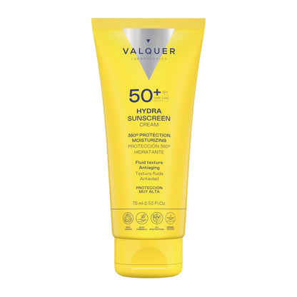 Crema Facial Hydra Sunscreen SPF 50+ Protección 360º Hidratante y Antiedad - 75 ml