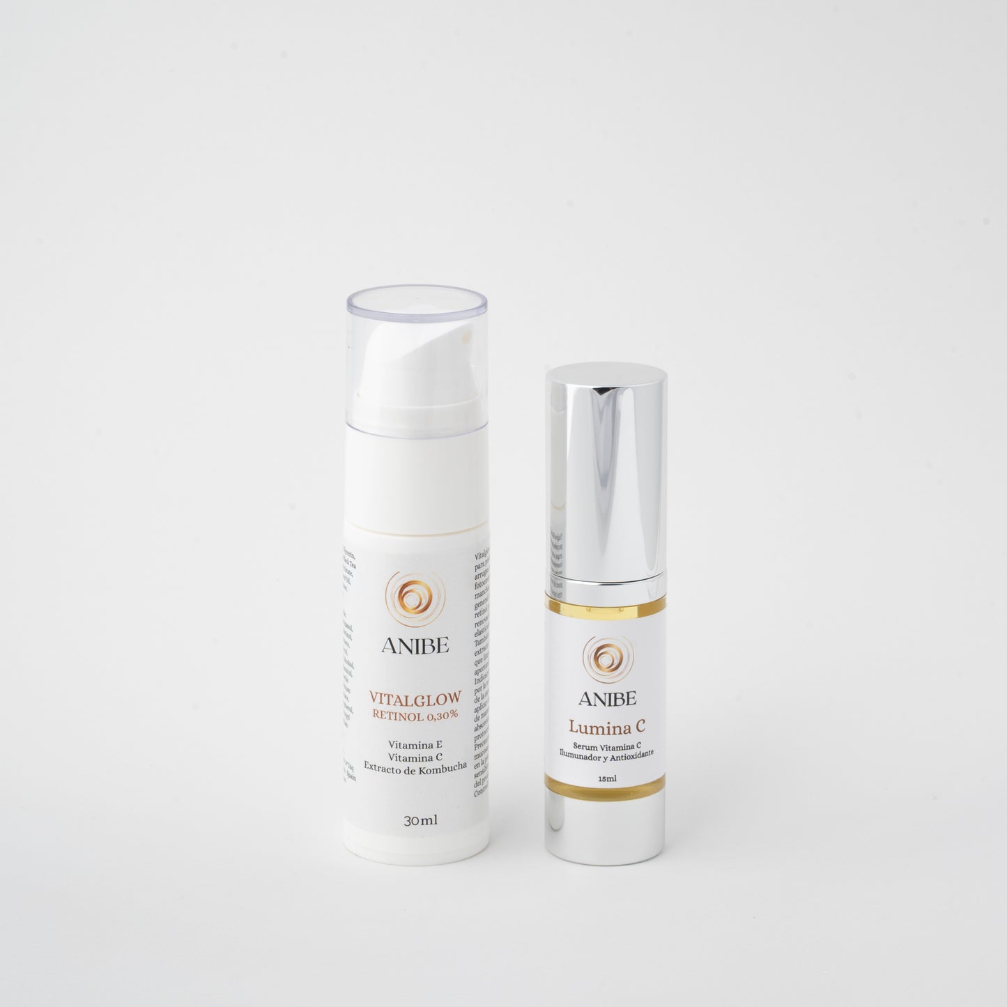 LUMINA C + VITALGLOW RETINOL 0,30%: Pack Combinación Perfecta Luminosidad y Antiedad