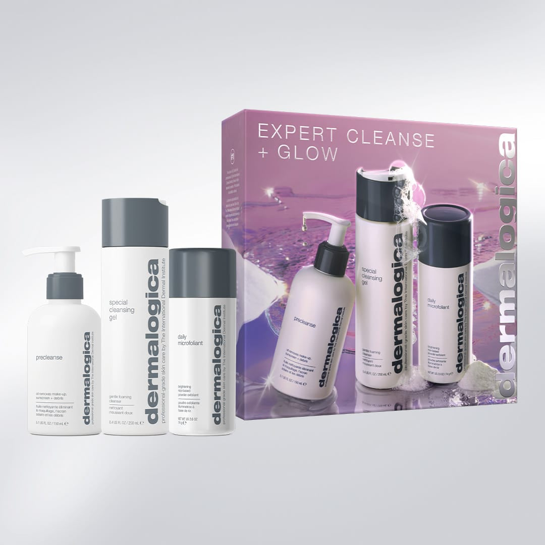 Expert Cleanse + Glow Set Set de regalo para más luminosidad Refina y purifica la piel en profundidad