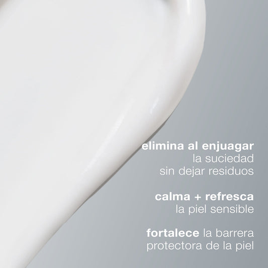 Ultra Calming Cleanser Limpiador facial para piel sensible Limpieza suave con efecto calmante para la piel.