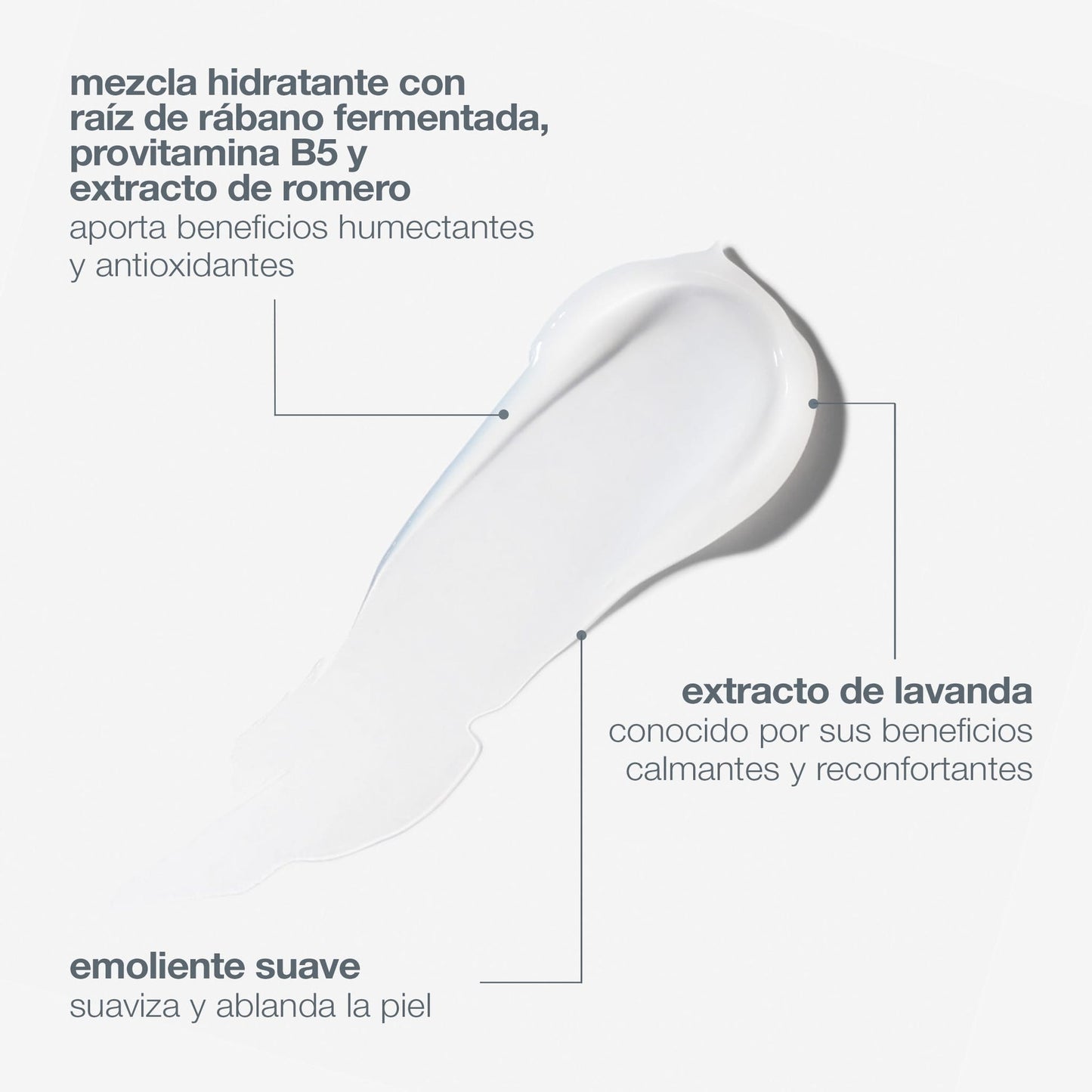 Ultra Calming Cleanser Limpiador facial para piel sensible Limpieza suave con efecto calmante para la piel.