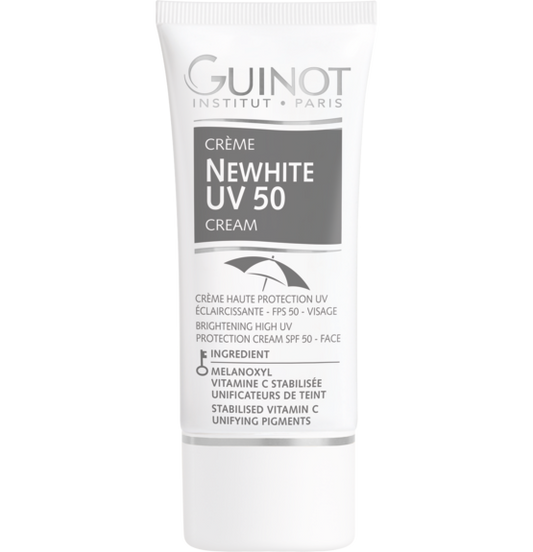 Crème Newhite UV50
CREMA FACIAL PROTECTORA DE LA LÍNEA DESPIGMENTANTE.