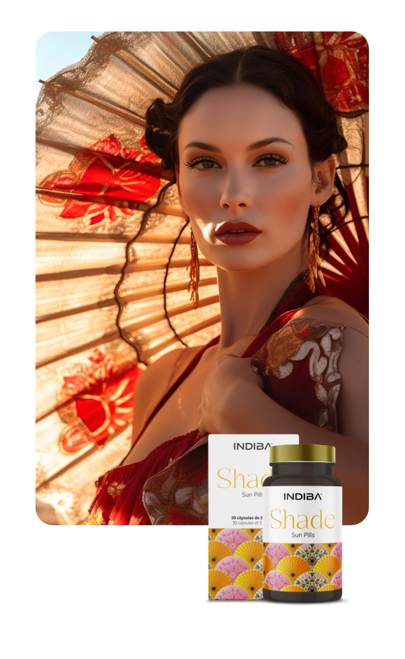 Shade PRO Nutricosmético en perlas con fórmula vanguardista que une ácidos grasos esenciales y antioxidantes de alta potencia.