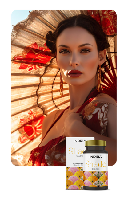 Shade PRO Nutricosmético en perlas con fórmula vanguardista que une ácidos grasos esenciales y antioxidantes de alta potencia.