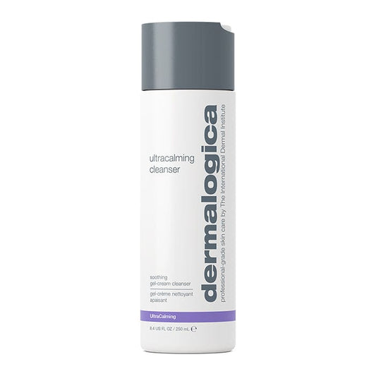Ultra Calming Cleanser Limpiador facial para piel sensible Limpieza suave con efecto calmante para la piel.