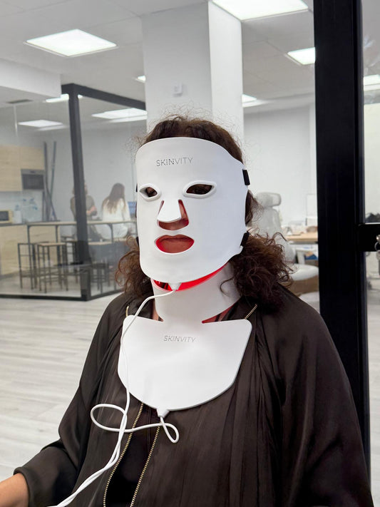 Máscara LED Facial de Silicona - Silicone LED Mask