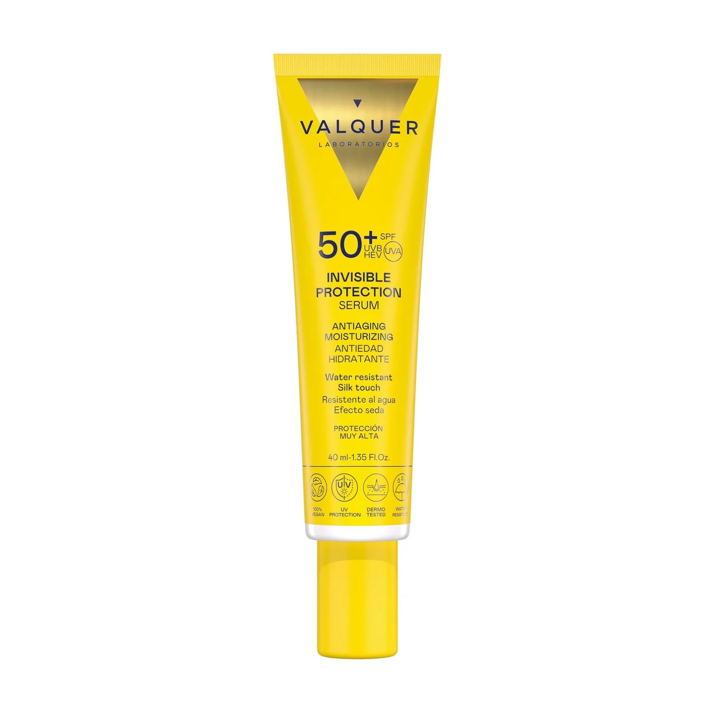 Sérum Solar Facial Invisible Protection SPF 50+ Antiedad e Hidratante - 40 ml