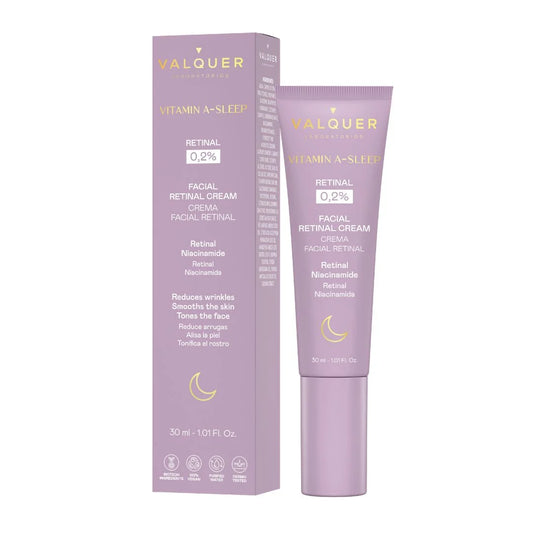 Crema Facial con Retinal Vitamin A-Sleep -  0,2% - 30 ml